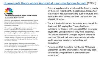 榮耀獲全球媒體盛贊，趙明 以創(chuàng)新科技對話世界